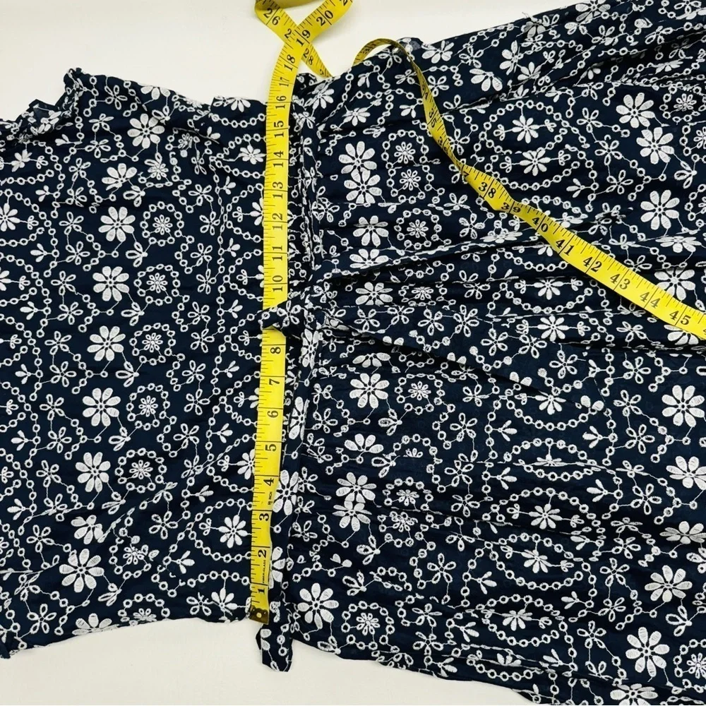 Kate Spade ♠️ navy eyelet mini dress size 12